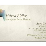A picture of Melissa Bleiler business card